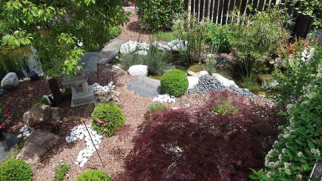 Jardin zen sur mesure