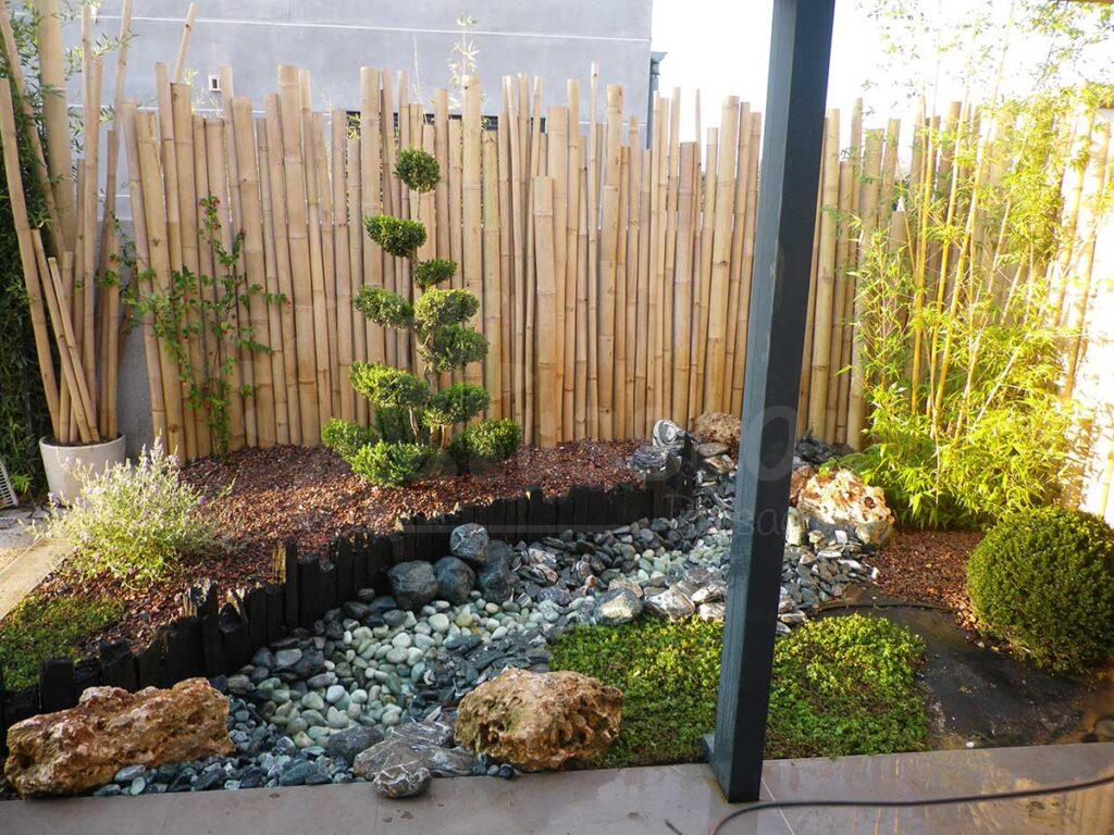 Jardin zen sur mesure